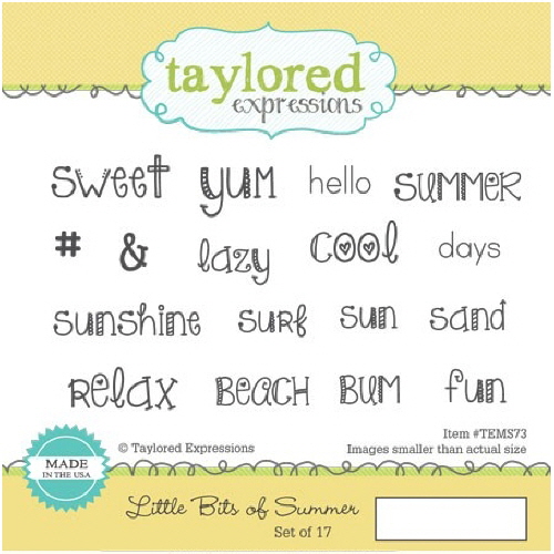 (TEMS073) Stamps- Little Bits of Summer